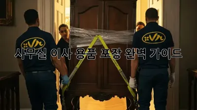 사무실 이사, 용품 포장 완벽 가이드!